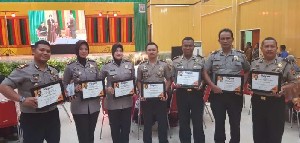 Ikut Menyukseskan Pemilu 2019, KIP Banda Aceh Berikan Penghargaan kepada Polresta